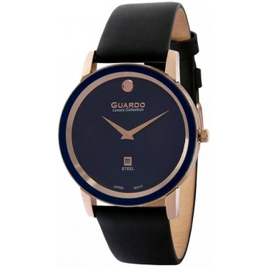 Женские часы Guardo S5690-4.8 тёмно-синий
