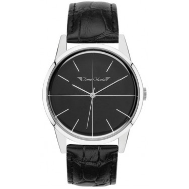 Женские часы Time Chain DALSTON LEATHER BLACK 70002/BK