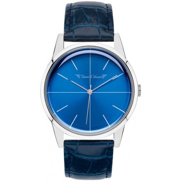 Женские часы Time Chain DALSTON LEATHER BLUE 70002/B