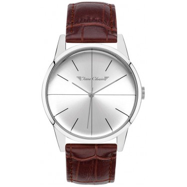 Женские часы Time Chain DALSTON LEATHER SILVER 70002/S