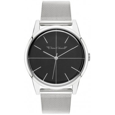 Женские часы Time Chain DALSTON MESH BLACK 70003/BK
