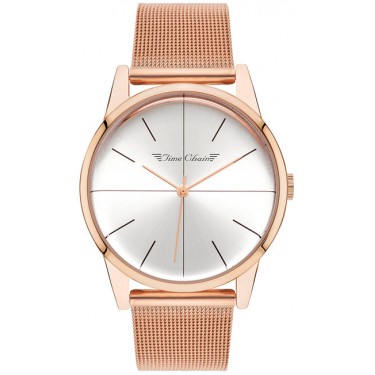 Женские часы Time Chain DALSTON MESH ROSE GOLD 70003/RG