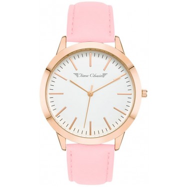 Наручные часы Time Chain MARYLEBONE LEATHER RG-PINK 70006/RG/PK Женские часы Time Chain MARYLEBONE LEATHER RG-PINK 70006/RG/PK