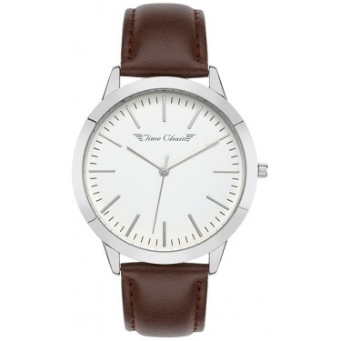 Женские часы Time Chain MARYLEBONE LEATHER SILVER 70006/S