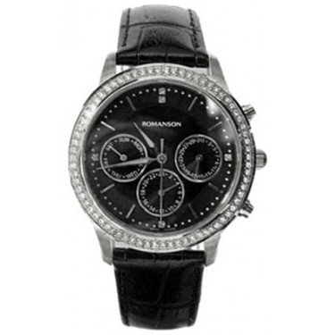 Женские наручные часы Romanson RL 0382Q LW(BK)