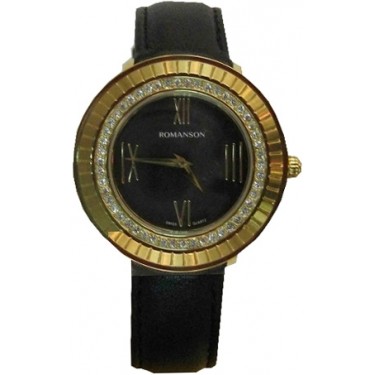 Женские наручные часы Romanson RL 0385T LG(BK))