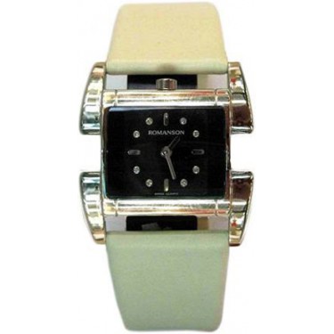 Женские наручные часы Romanson RL 1201 LW(BK)WH