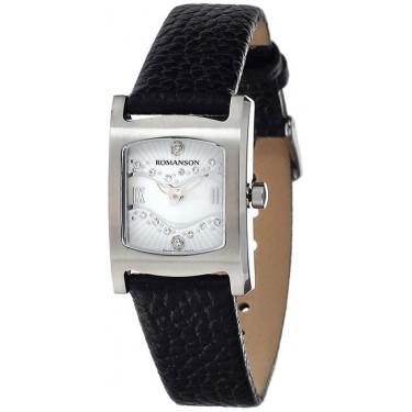 Женские наручные часы Romanson RL 1254 LW(WH)BK
