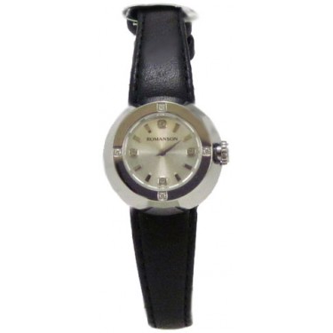 Женские наручные часы Romanson RL 2611Q LW(WH)BK