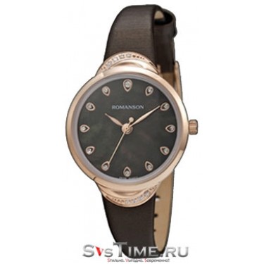 Женские наручные часы Romanson RL 4203Q LR(BK)BN