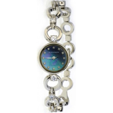 Женские наручные часы Romanson RM 0347Q LW(BK))