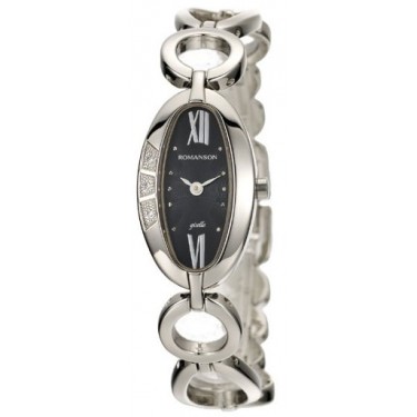 Женские наручные часы Romanson RM 0349Q LW(BK)