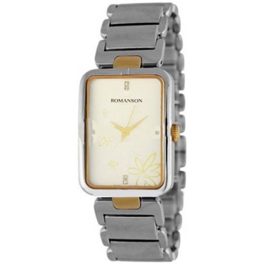 Женские наручные часы Romanson RM 0356 LC(WH)