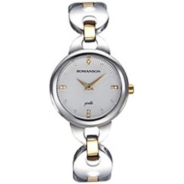 Женские наручные часы Romanson RM 0396 LC(WH)