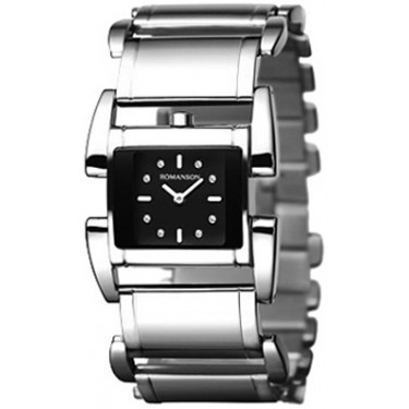 Женские наручные часы Romanson RM 1201 LW(BK)