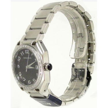 Женские наручные часы Romanson RM 1208Q LW(BK)