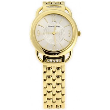 Женские наручные часы Romanson RM 1220Q LG(WH)