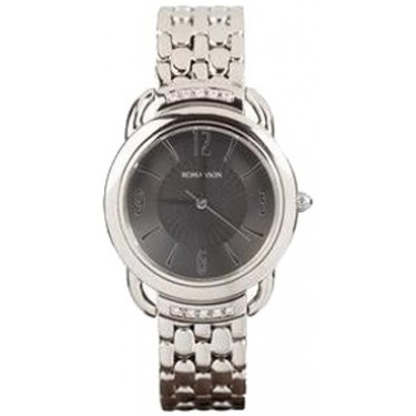 Женские наручные часы Romanson RM 1220Q LW(BK)