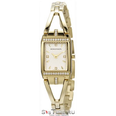 Женские наручные часы Romanson RM 2651Q LG(WH)
