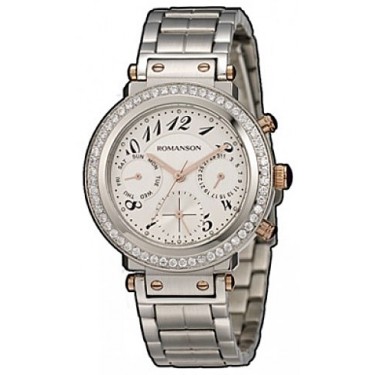 Женские наручные часы Romanson RM 3242Q LJ(WH)