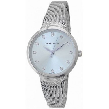 Женские наручные часы Romanson RM 4203Q LW(BU)