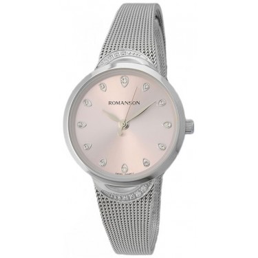 Женские наручные часы Romanson RM 4203Q LW(PINK)