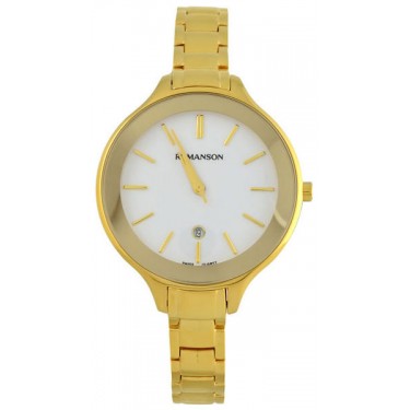 Женские наручные часы Romanson RM 4208L LG(WH)