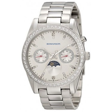 Женские наручные часы Romanson RM 4210Q LW(WH)