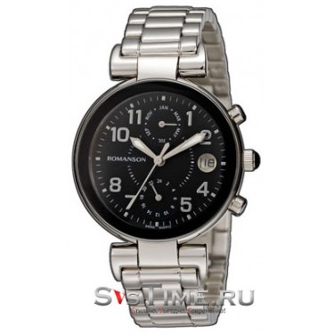Женские наручные часы Romanson RM 4211F LW(BK)