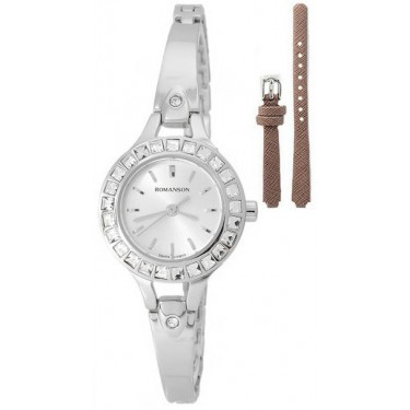 Женские наручные часы Romanson RM 4243T LW(WH)