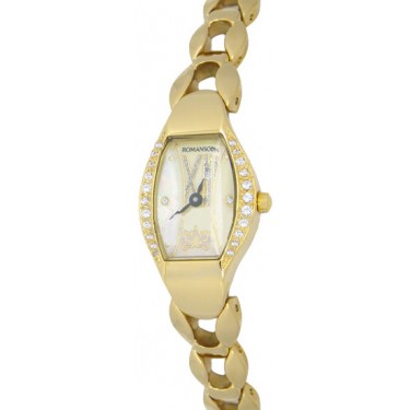 Женские наручные часы Romanson RM 6125Q LG(GD)