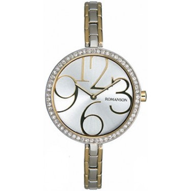 Женские наручные часы Romanson RM 7283Q LW(WH)