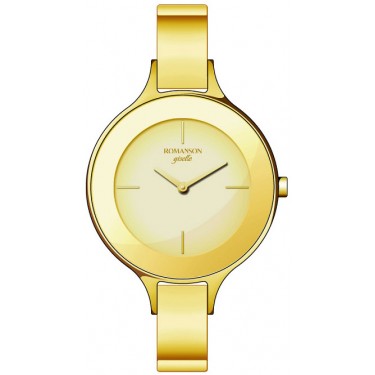 Женские наручные часы Romanson RM 8276 LG(GD)