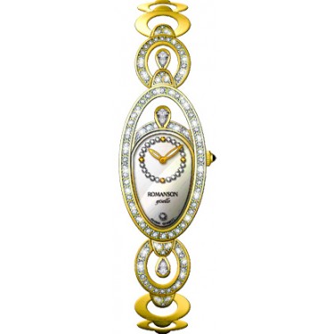 Женские наручные часы Romanson RM 9207Q LG(WH)