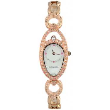Женские наручные часы Romanson RM 9207Q LR(WH)