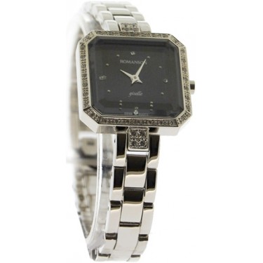 Женские наручные часы Romanson RM 9221Q LW(BK)