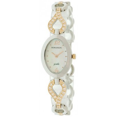Женские наручные часы Romanson RM 9239Q LJ(WH))