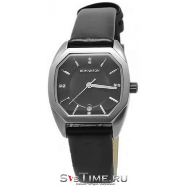 Женские наручные часы Romanson TL 1247 LW(BK)BK