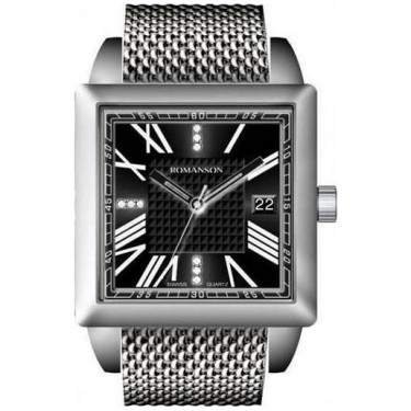 Женские наручные часы Romanson TM 1229 LW(BK)
