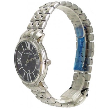 Женские наручные часы Romanson TM 1256Q LW(BK)