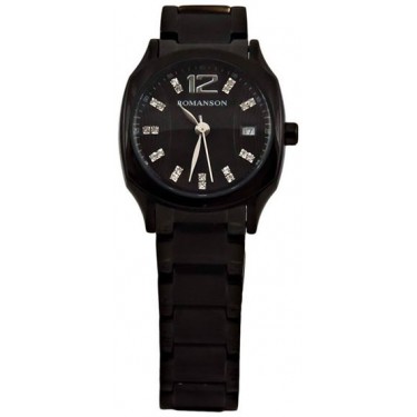 Женские наручные часы Romanson TM 1271 LB(BK)