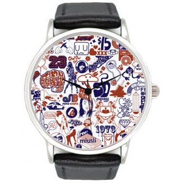 Дизайнерские наручные часы Miusli 1973