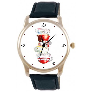 Дизайнерские наручные часы Shot Concept 5 о clock черн. рем.