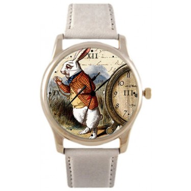 Дизайнерские наручные часы Shot Concept Белый кролик
