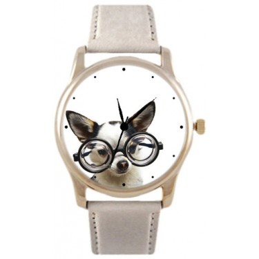Дизайнерские наручные часы Shot Concept Chihuahua Glam