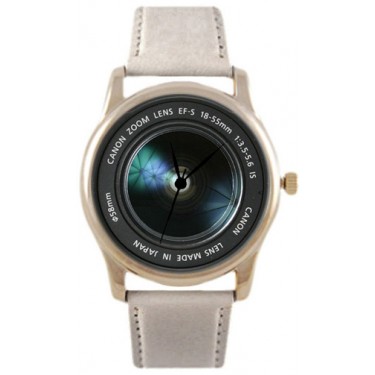 Дизайнерские наручные часы Shot Concept Фотолинза