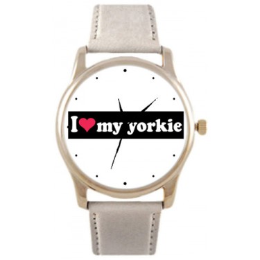 Дизайнерские наручные часы Shot Concept I love my Yorkie