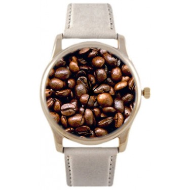 Дизайнерские наручные часы Shot Concept Кофейные Зерна