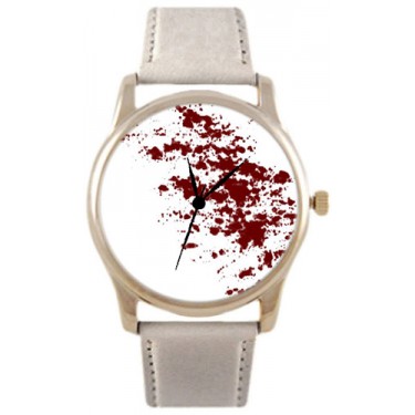 Дизайнерские наручные часы Shot Concept Кровь