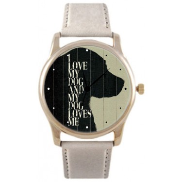 Дизайнерские наручные часы Shot Concept Love Dog